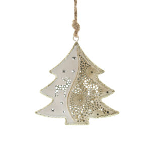 Metal Lasercut Tree Decoration