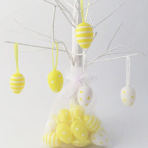 Yellow Eggs Set Of 12