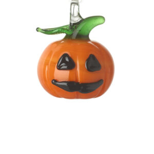 Glass Pumpkin Tree Dec