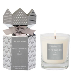 White Cashmere Pear Candle