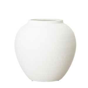 Matt White Vase Small