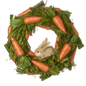 Carrot Bunny Wreath