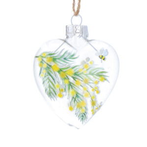 Acacia Glass Heart